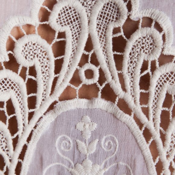 NWT Dolce Vita Embroidered Lace Top - Picture 6 of 7